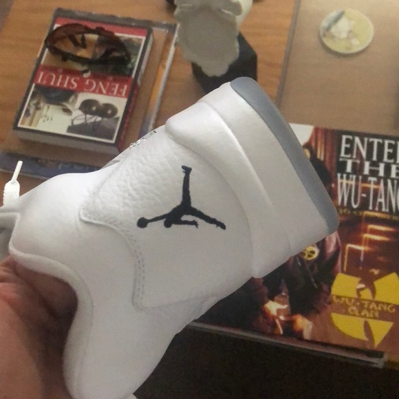 Air Jordan 5 white sz 10 - Picture 5 of 5